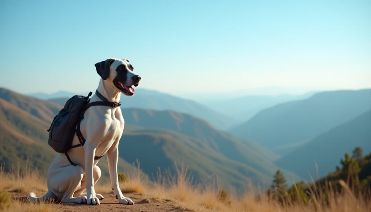 A dog on a walk — Dog Hip Dysplasia Treatment Cost Salt Lake City UT