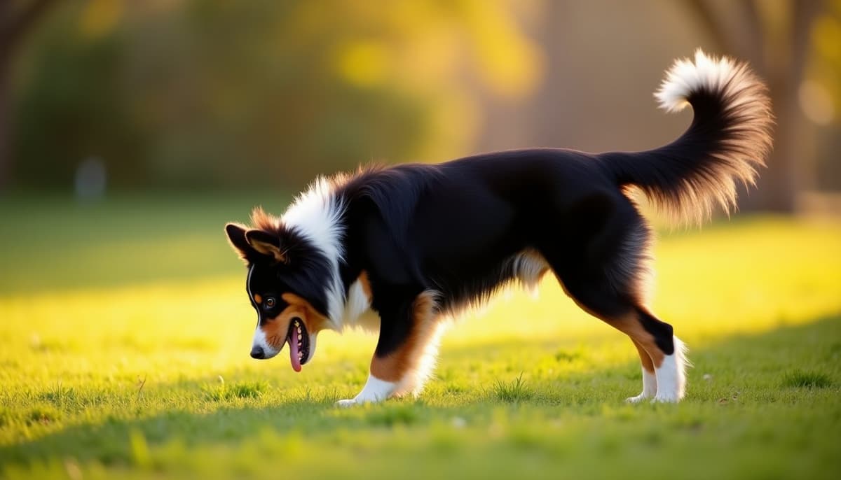 A dog on a walk — Dog Hip Dysplasia Treatment Cost in San Antonio, TX