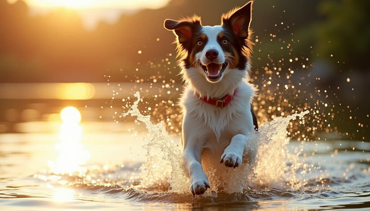 A dog on a walk — Dog Hip Dysplasia Treatment Cost in Seattle, WA