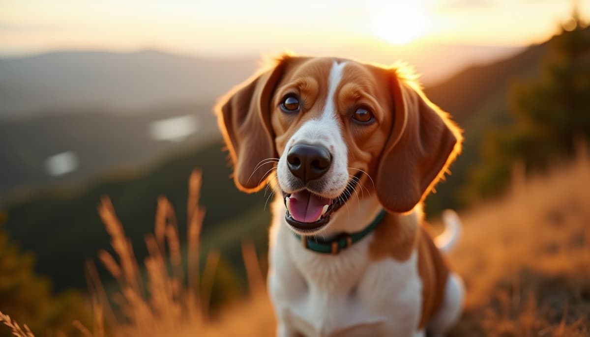 A dog on a walk — Dog Hip Dysplasia Treatment Cost in Tacoma, WA