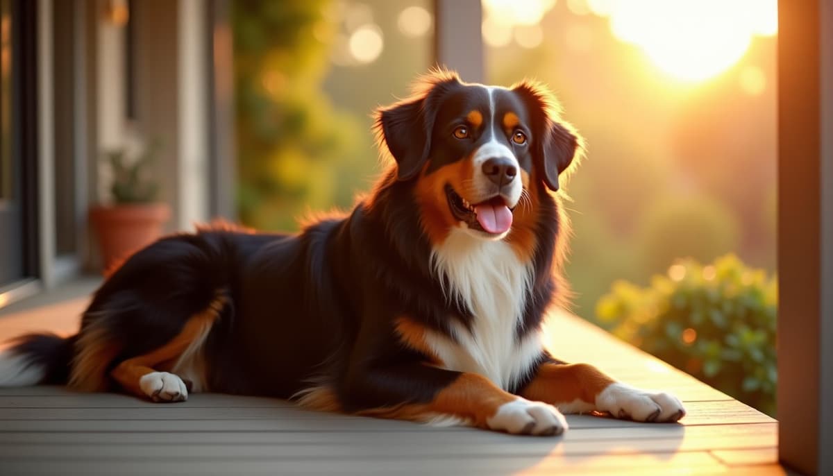 A dog on a walk — Dog Hip Dysplasia Treatment Cost in Toledo, OH