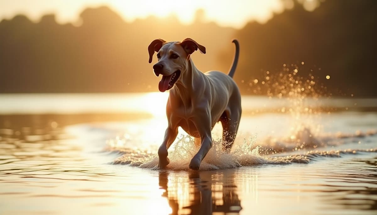 A dog on a walk — Dog Hip Dysplasia Treatment Cost in Torrance, CA