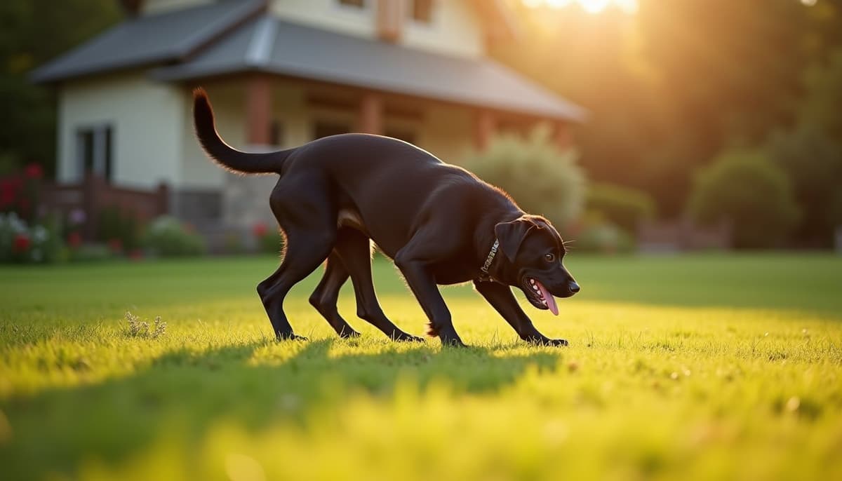 A dog on a walk — Dog Hip Dysplasia Treatment Cost in Washington, DC