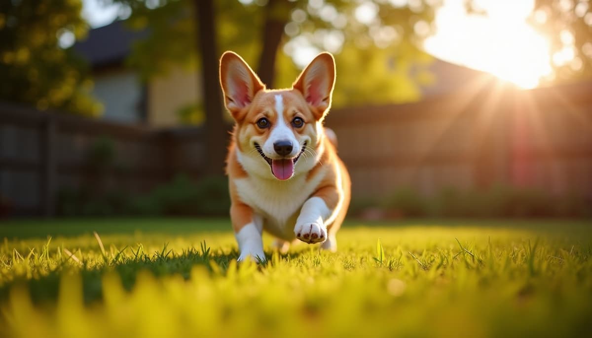 A dog on a walk — Hip Dysplasia Treatment Cost in Wichita, KS