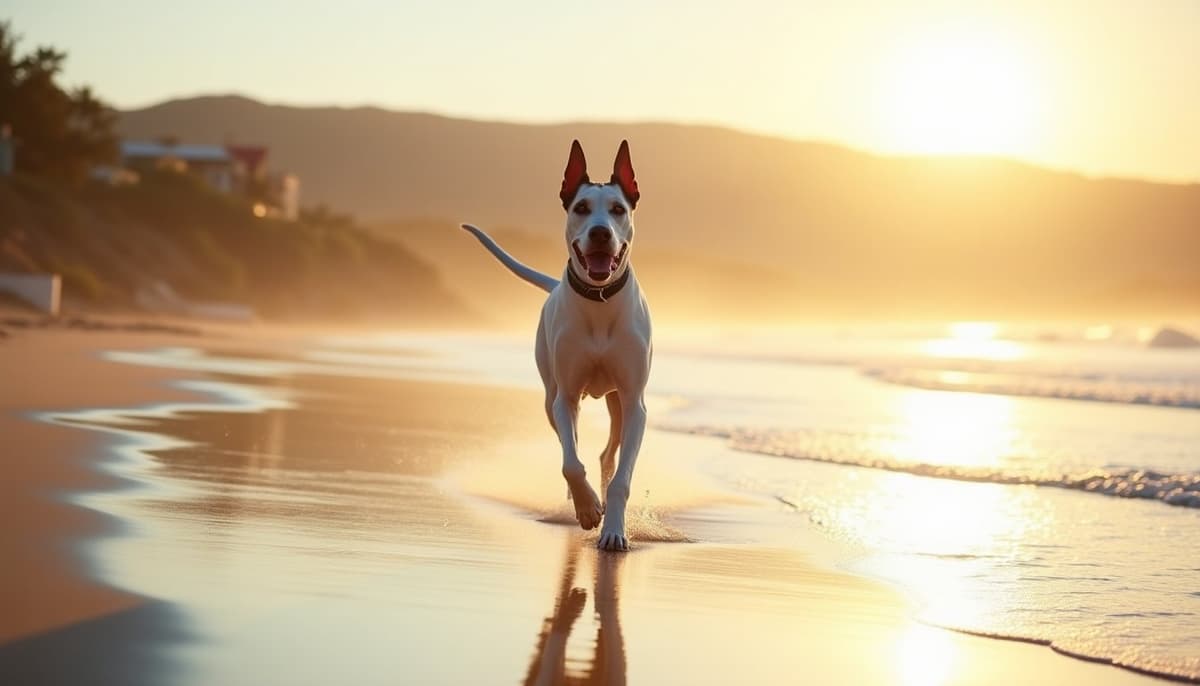 A dog on a walk — Dog Hip Dysplasia Treatment Cost Yonkers NY