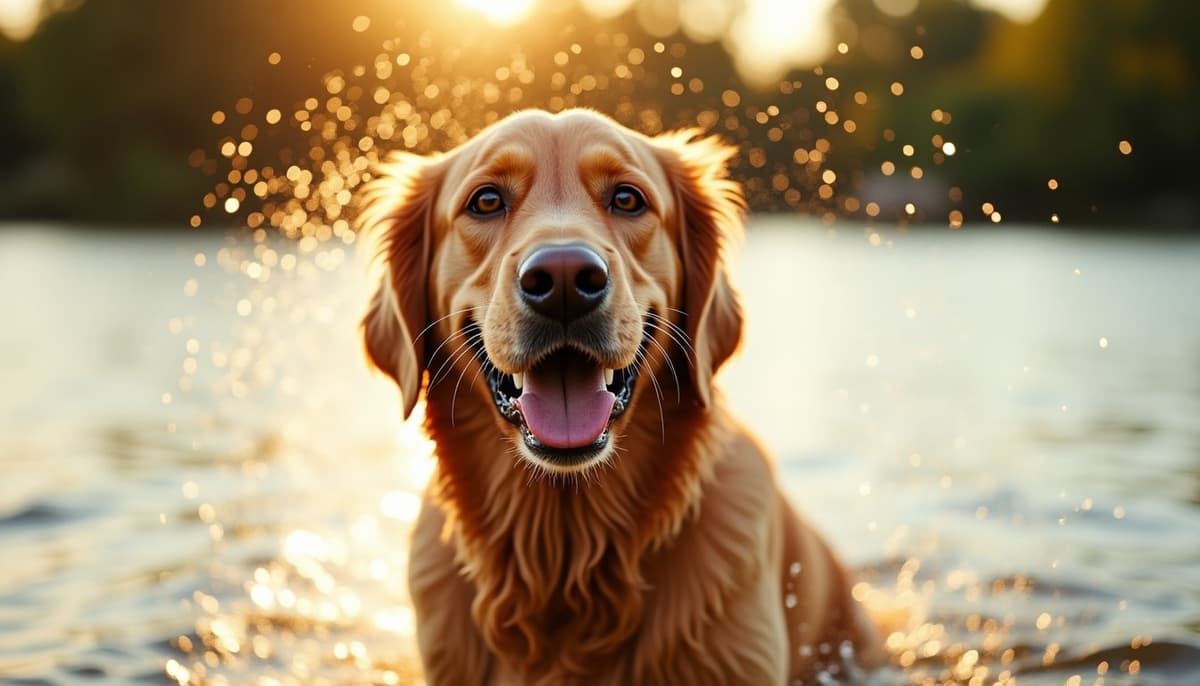 A dog on a walk — Dog Hydrotherapy in Akron, OH
