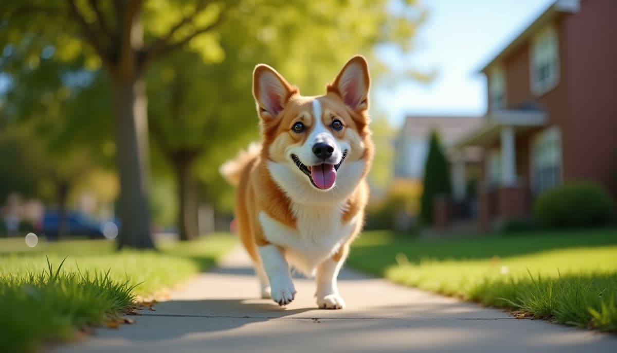 A dog on a walk — Dog Hydrotherapy in Ann Arbor, MI