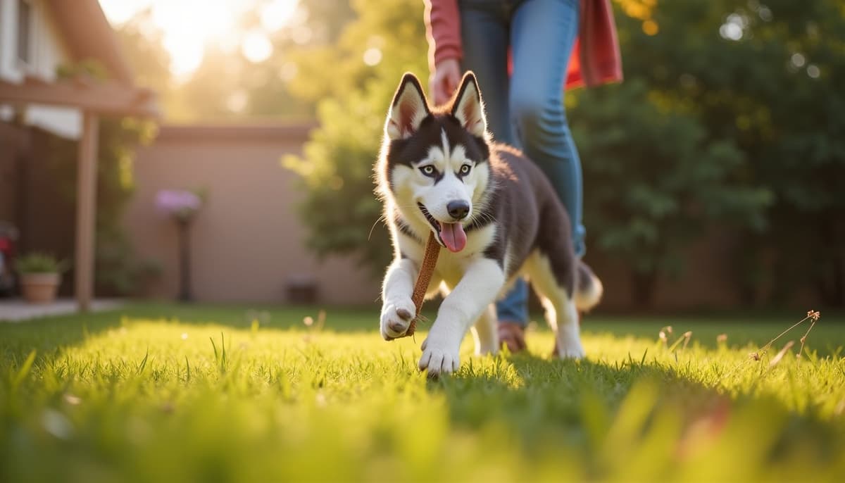 A dog on a walk — Dog Hydrotherapy in Arvada, CO