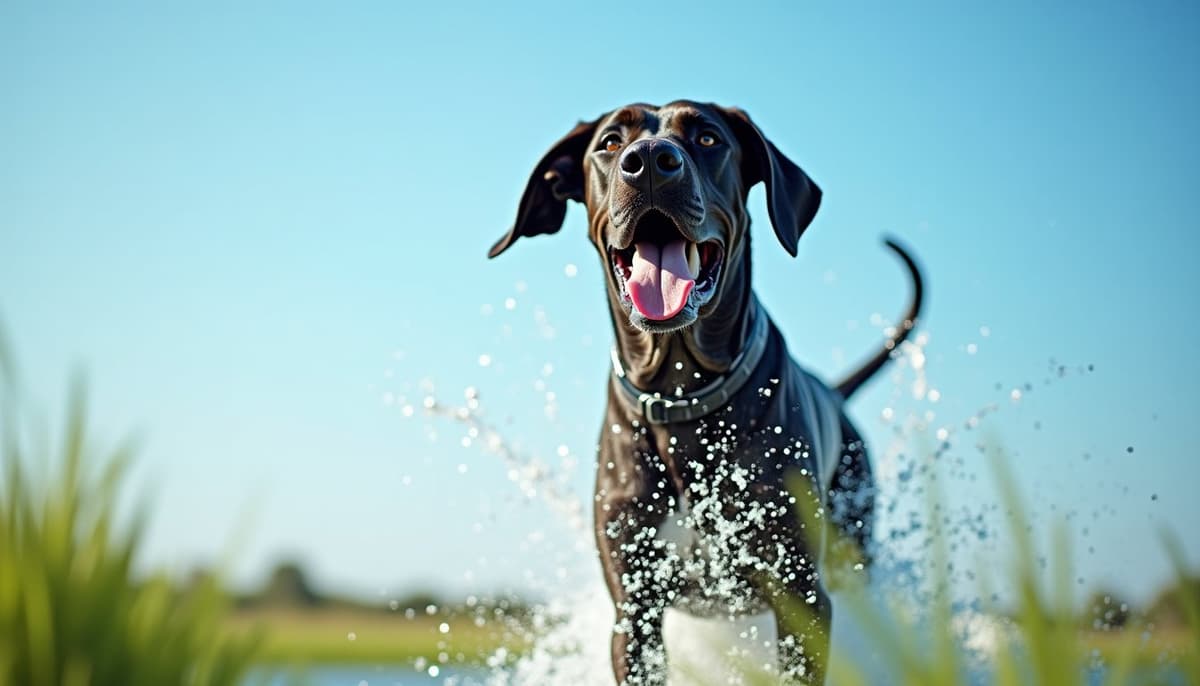 A dog on a walk — Dog Hydrotherapy in Clearwater FL