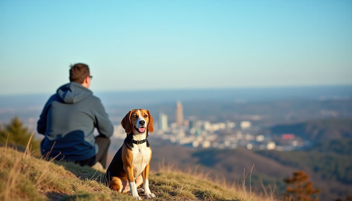 A dog on a walk — Dog Hydrotherapy in Cleveland, OH