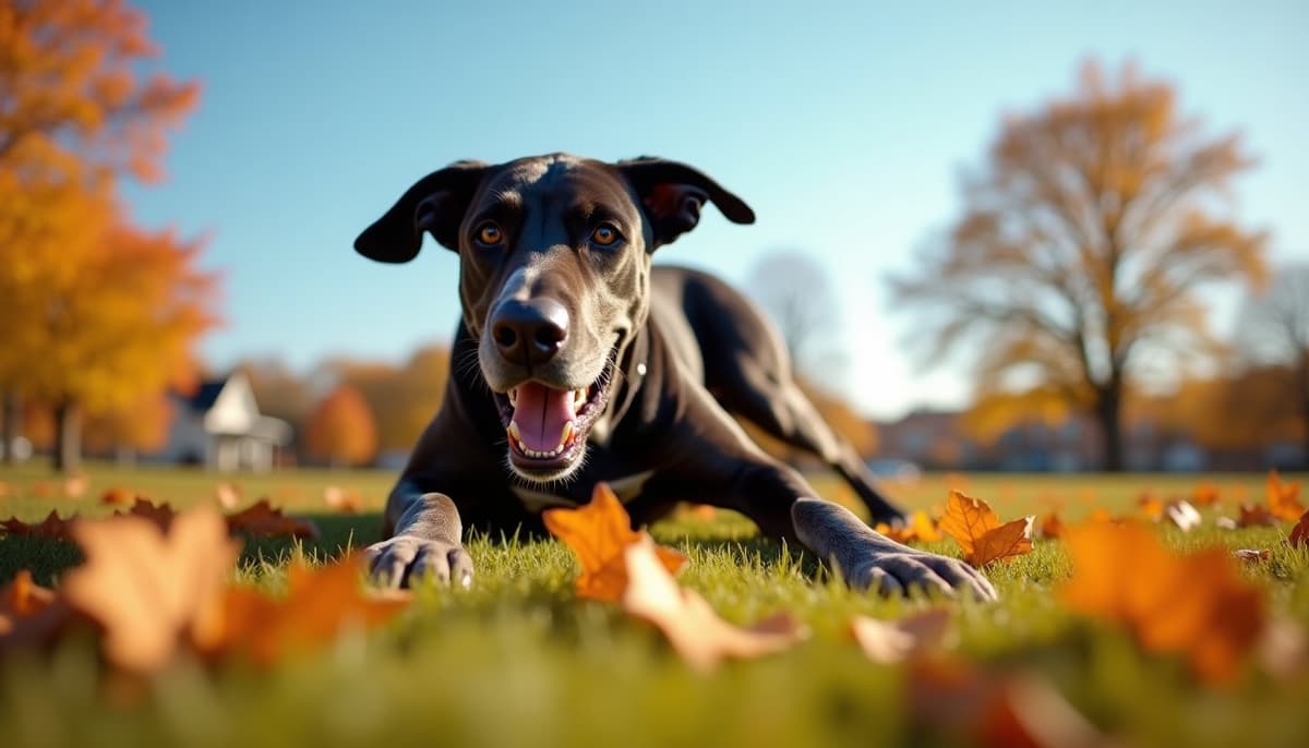A dog on a walk — Dog Hydrotherapy in Columbus, OH