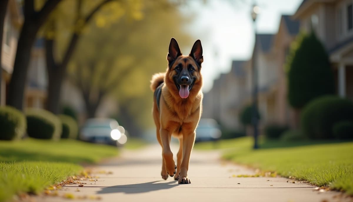 A dog on a walk — Dog Hydrotherapy in Denton, TX