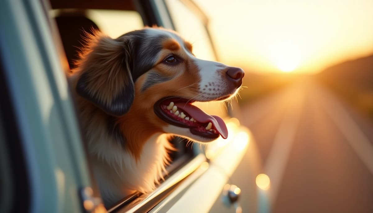 A dog on a walk — Dog Hydrotherapy in El Cajon, CA