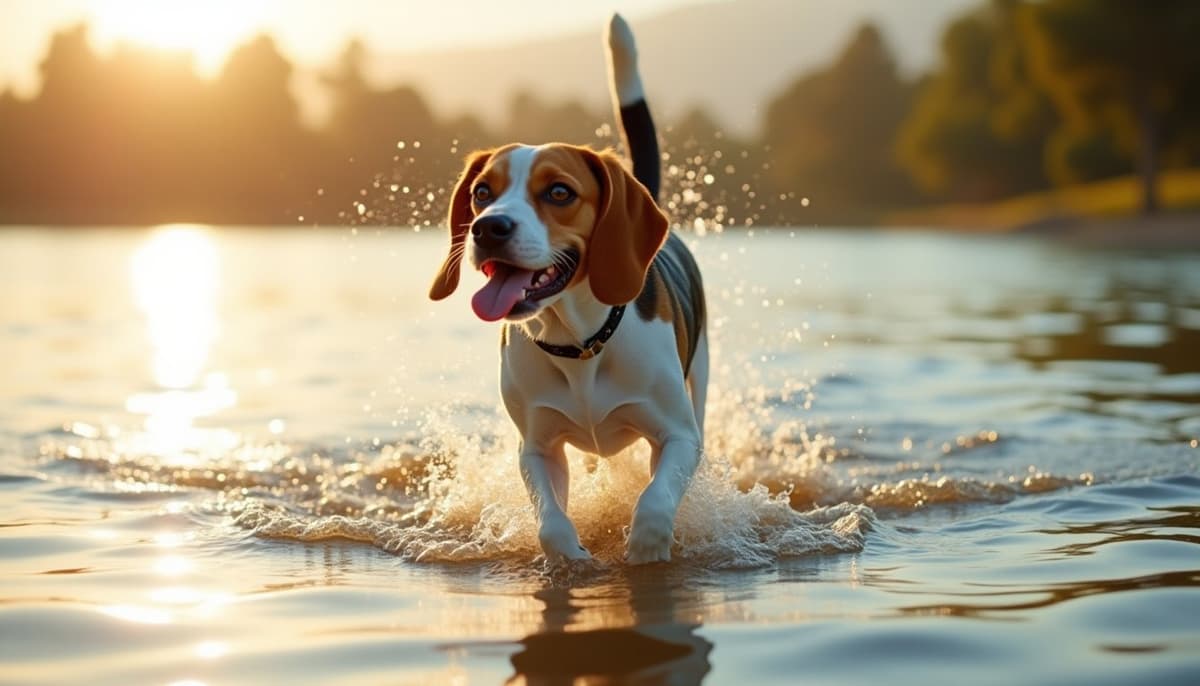 A dog on a walk — Dog Hydrotherapy in Escondido, CA