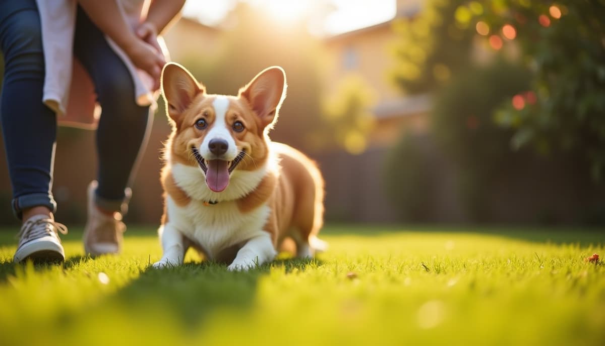 A dog on a walk — Dog Hydrotherapy in Fresno, CA