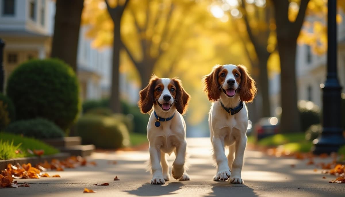 A dog on a walk — Dog Hydrotherapy in Jersey City NJ