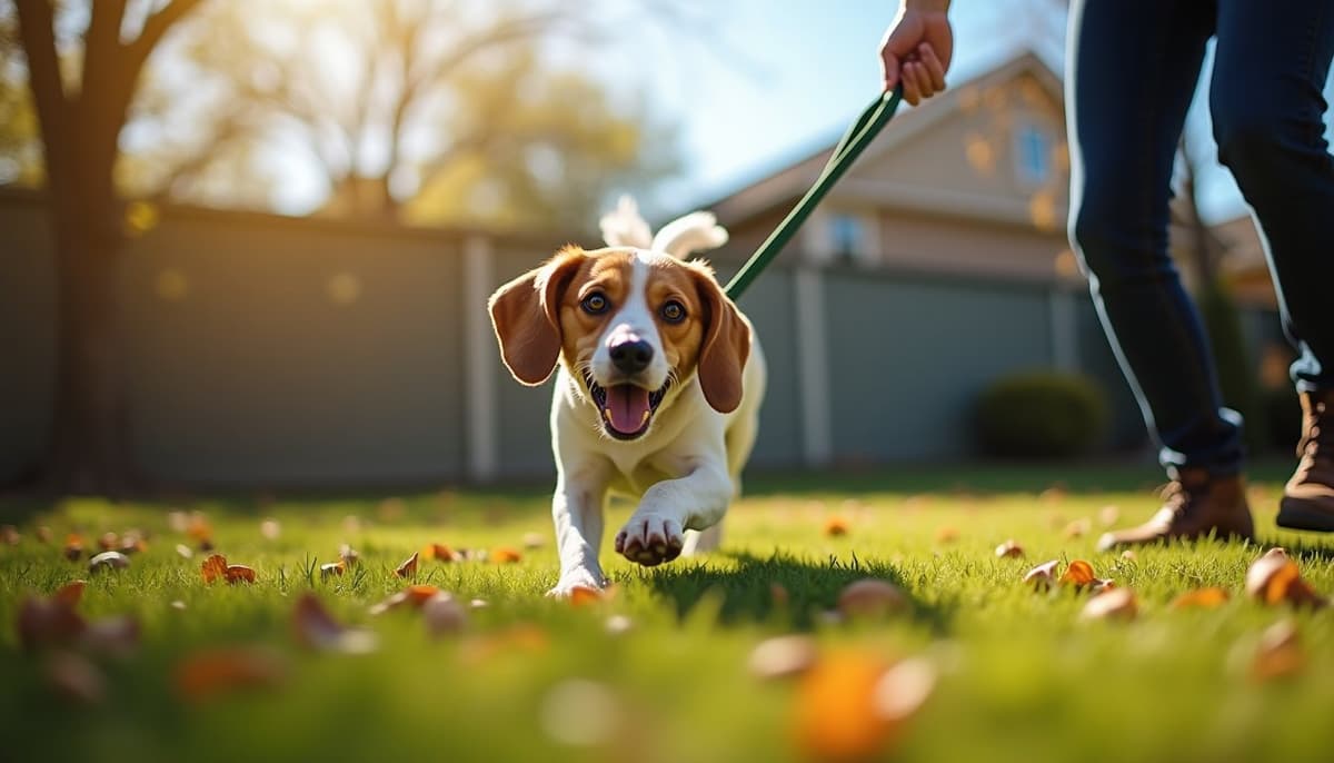 A dog on a walk — Dog Hydrotherapy in Lowell, MA