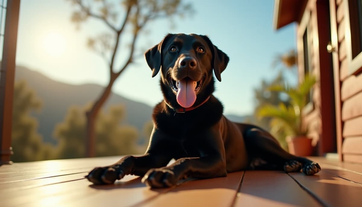 A dog on a walk — Dog Hydrotherapy in Mcallen, TX: Costs & Providers
