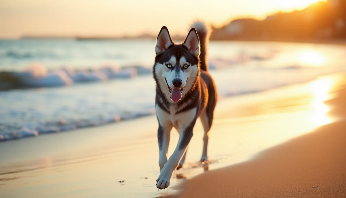 A dog on a walk — Dog Hydrotherapy in New Haven, CT