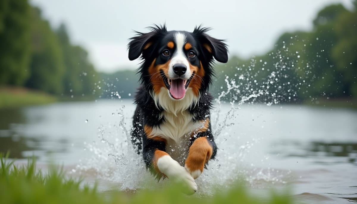 A dog on a walk — Dog Hydrotherapy in Newport News, VA