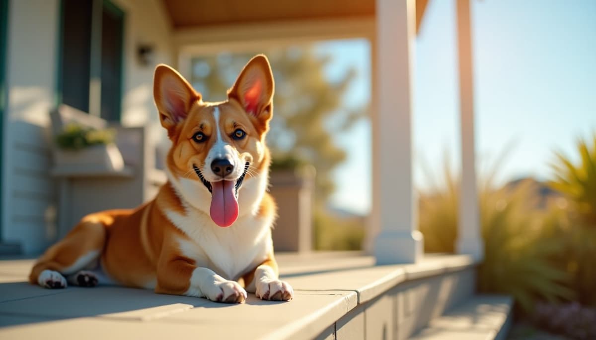 A dog on a walk — Dog Hydrotherapy in Pomona, CA