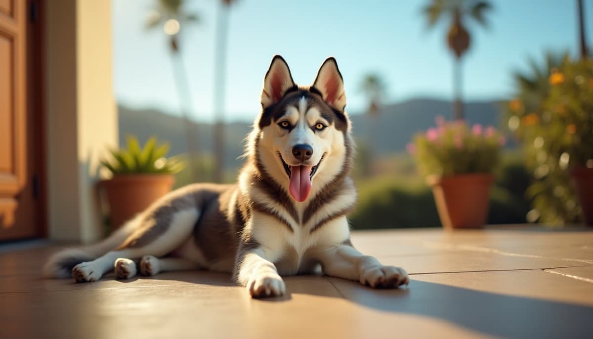 A dog on a walk — Dog Hydrotherapy in San Jose, CA