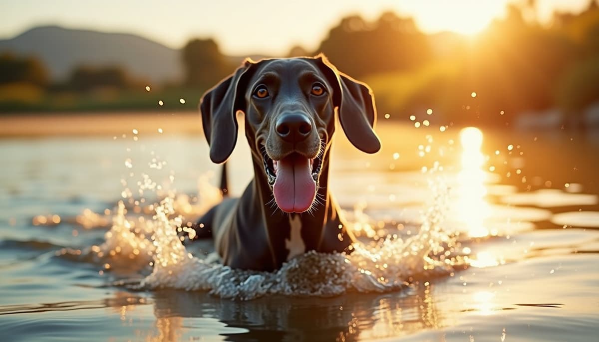 A dog on a walk — Dog Hydrotherapy in Santa Ana, CA