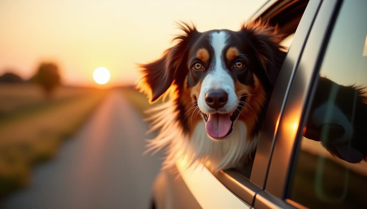 A dog on a walk — Dog Hydrotherapy in Sterling Heights, MI