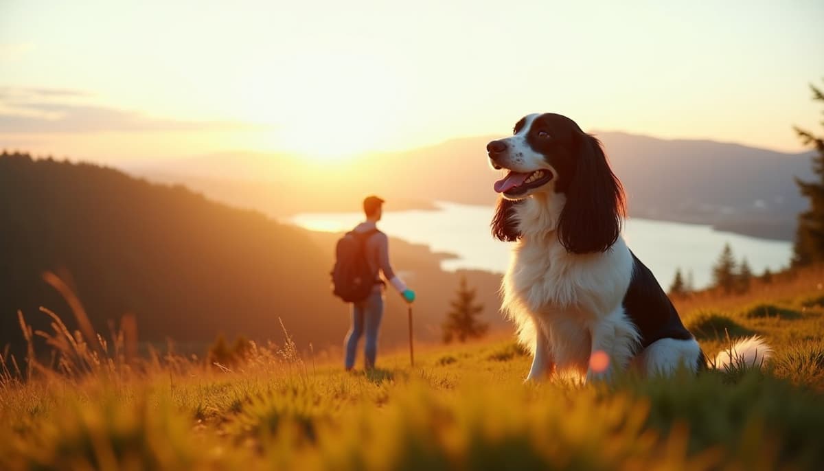 A dog on a walk — Dog Hydrotherapy in Tacoma, WA