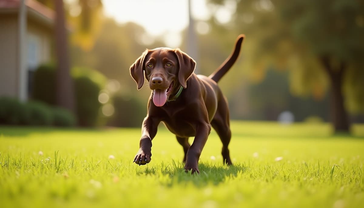 A dog on a walk — Dog Hydrotherapy in Tampa, FL