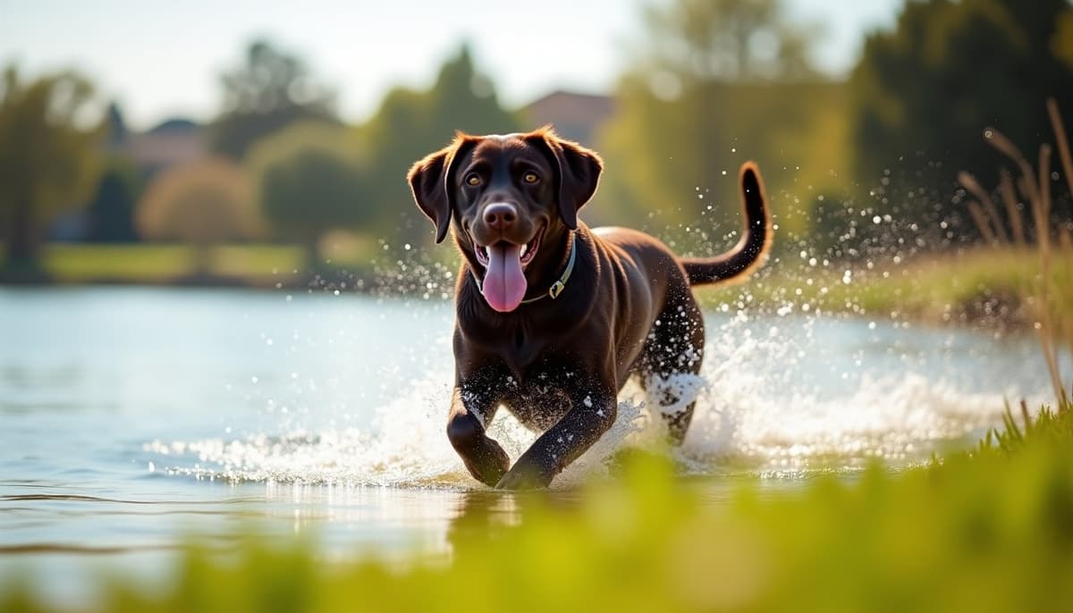 A dog on a walk — Dog Hydrotherapy in Torrance, CA
