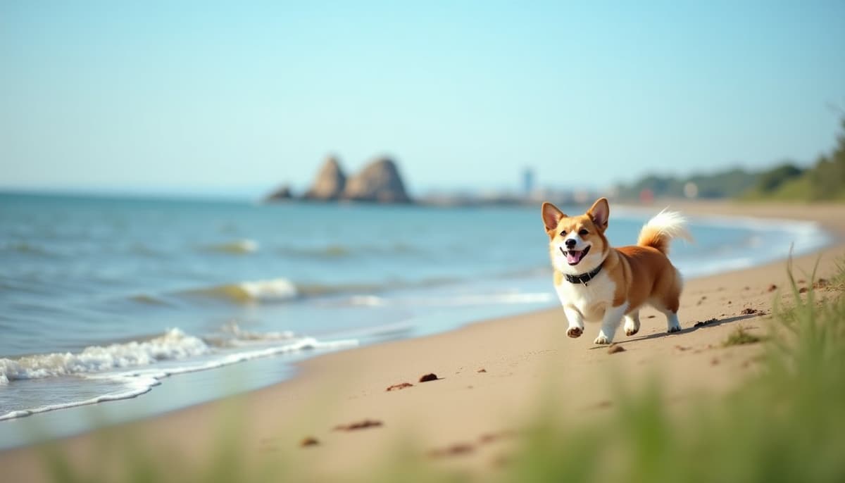 A dog on a walk — Dog Hydrotherapy in Yonkers, NY