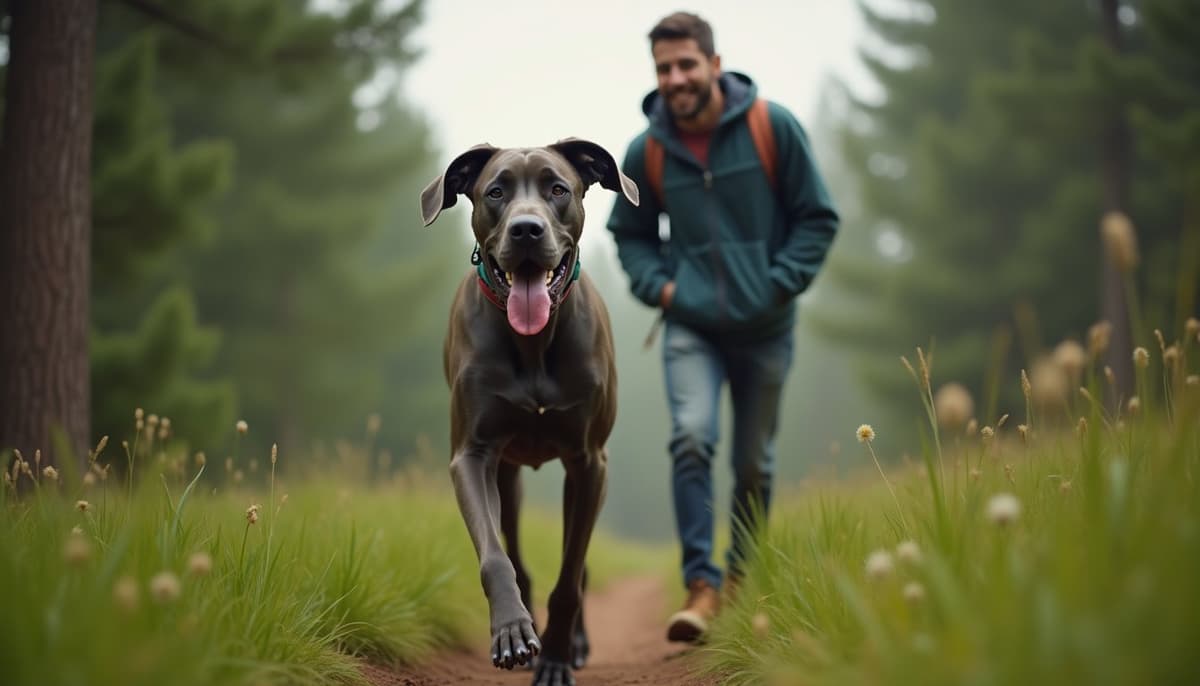 A dog on a walk — Dog Joint Care Colorado