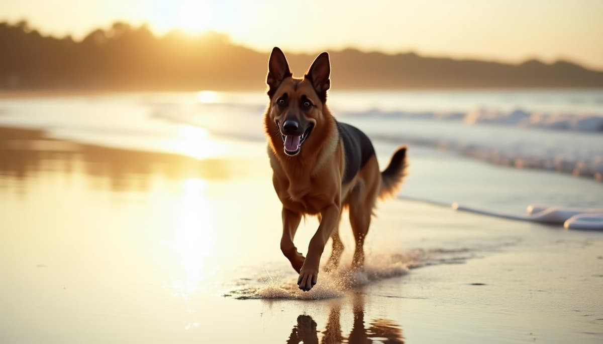 A dog on a walk — Dog Joint Care in Kentucky