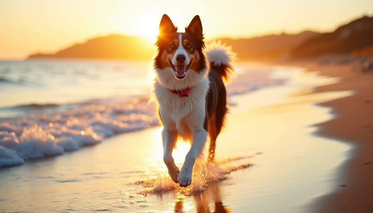 A dog on a walk — Dog Joint Care in Maine: Costs, Providers, Options