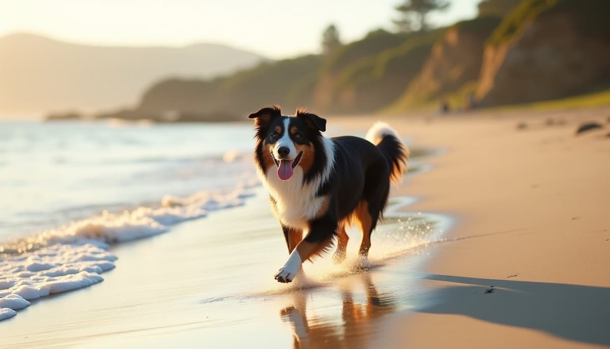 A dog on a walk — Dog Joint Care Michigan