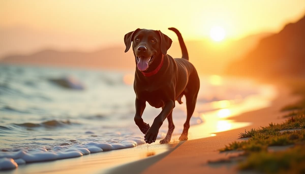 A dog on a walk — Dog Joint Care New York