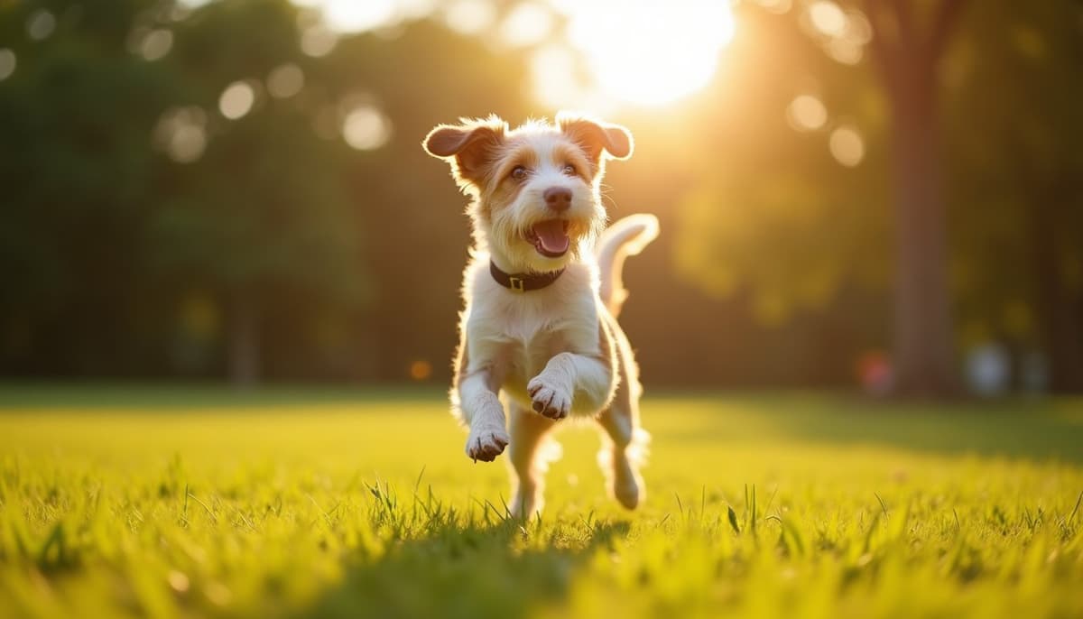 A dog on a walk — What are the options for dog joint care in Rhode Island