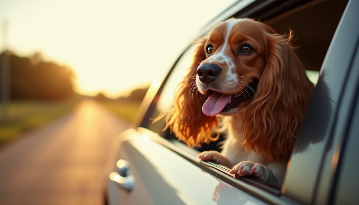 A dog on a walk — Dog Joint Pain in Austin, TX
