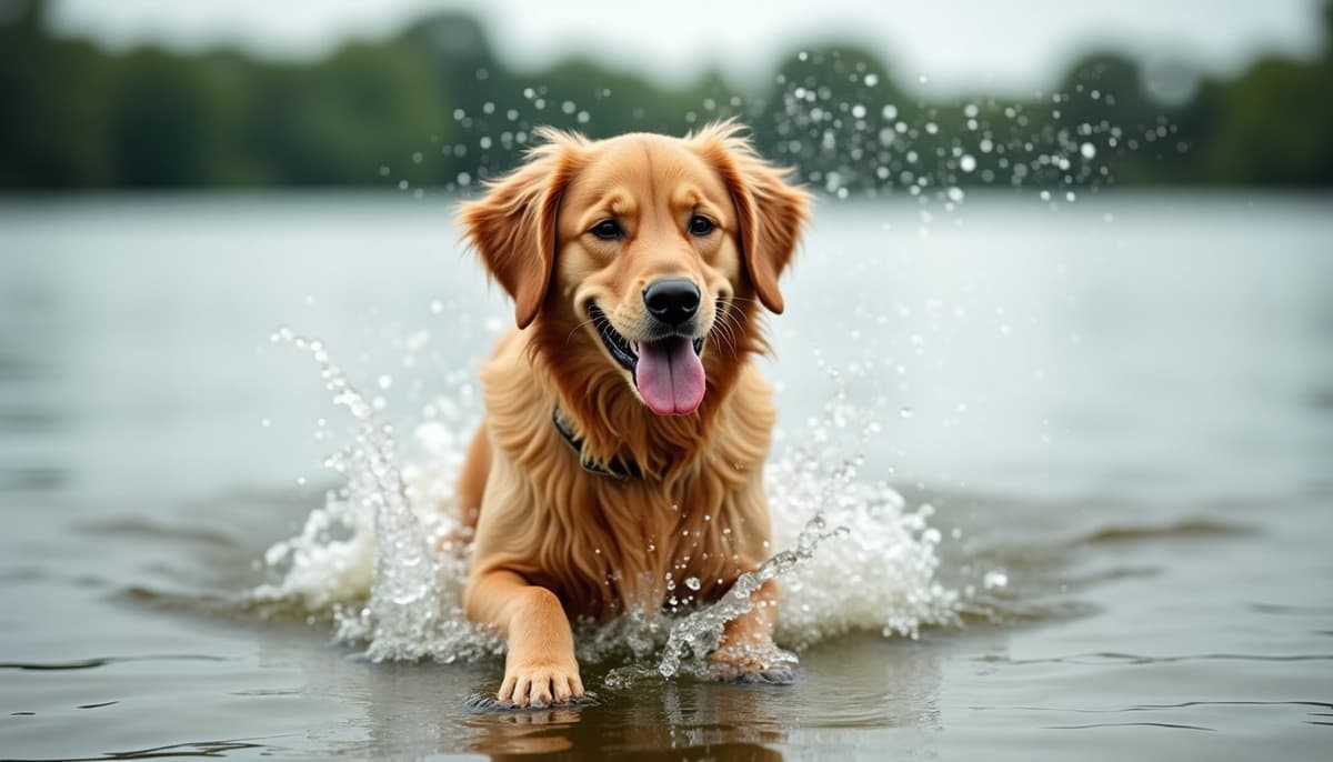 A dog on a walk — Dog Joint Pain in Cedar Rapids, IA