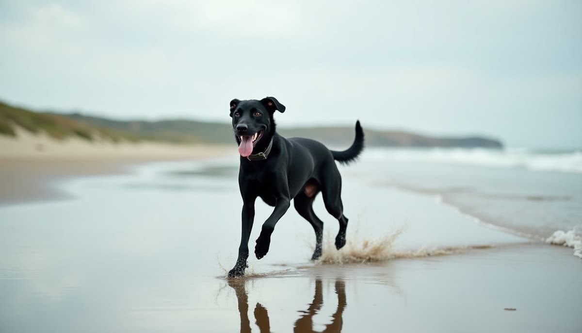 A dog on a walk — Dog Joint Pain in Columbus, OH