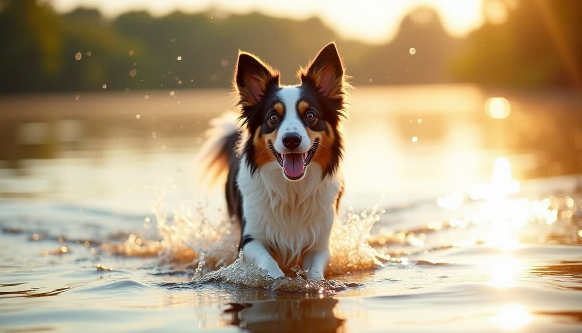 A dog on a walk — Dog Joint Pain in Davenport, IA