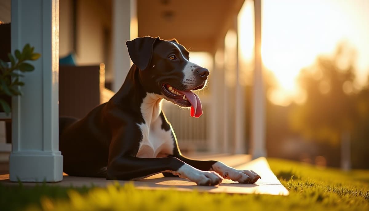 A dog on a walk — Dog Joint Pain in El Cajon, CA