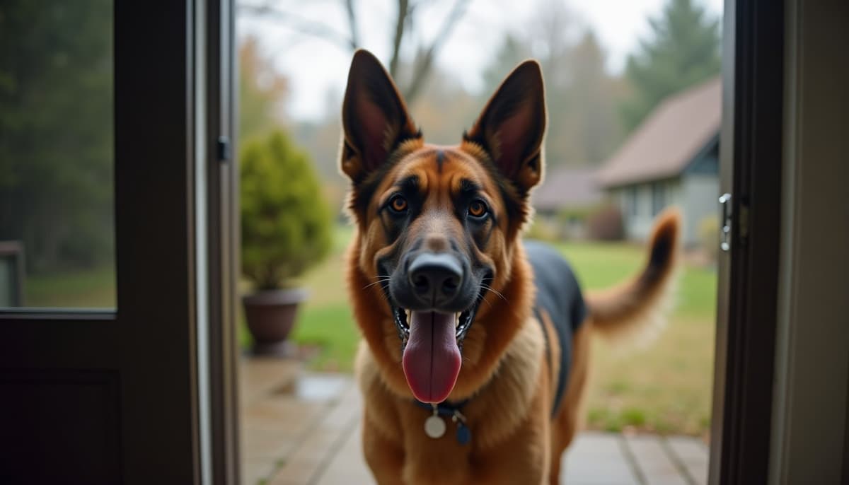 A dog on a walk — Dog Joint Pain in Erie, PA