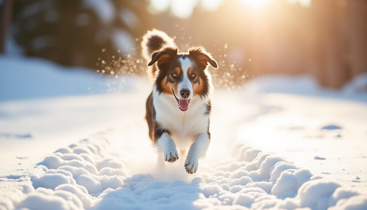 A dog on a walk — Dog Joint Pain in Fresno, CA
