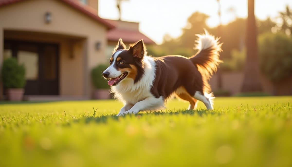 A dog on a walk — Dog Joint Pain in Gilbert AZ