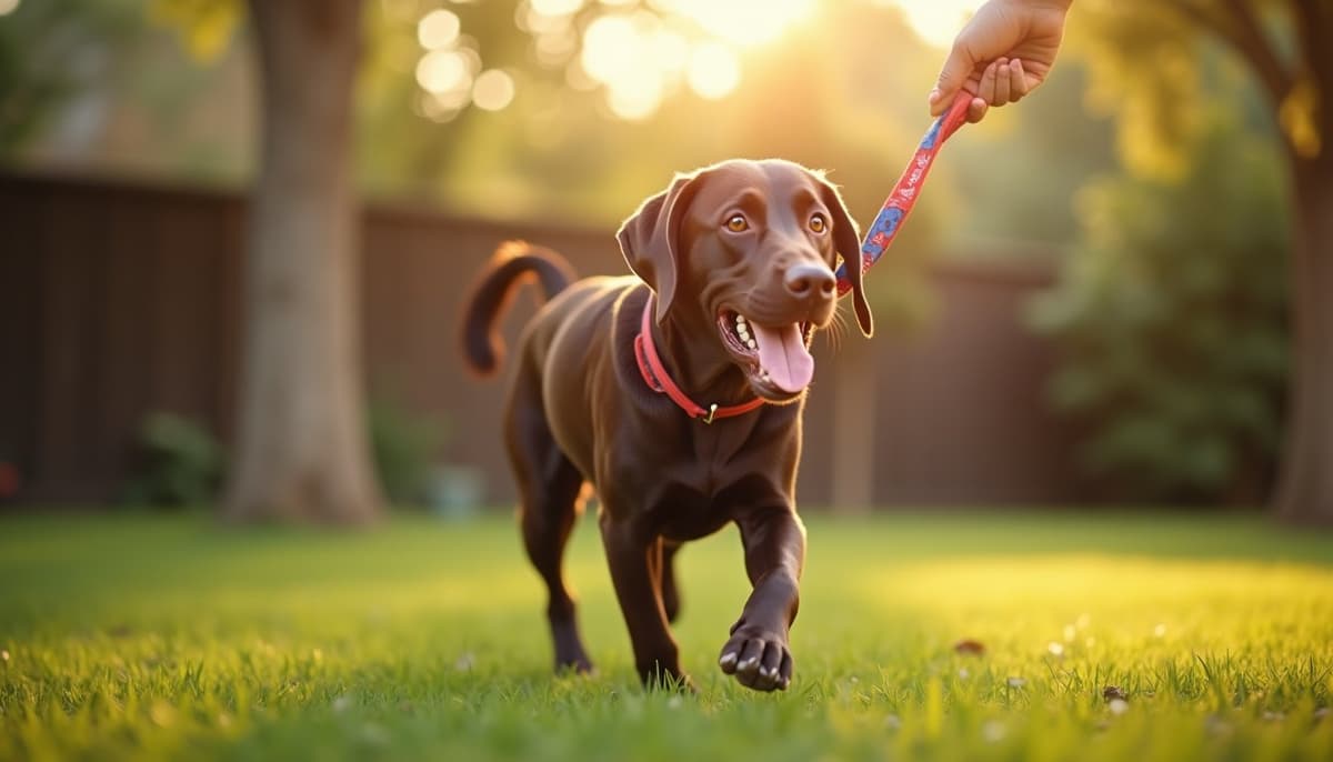 A dog on a walk — Dog Joint Pain Houston TX