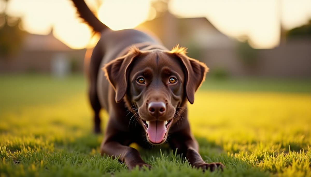 A dog on a walk — Dog Joint Pain in Huntington Beach, CA