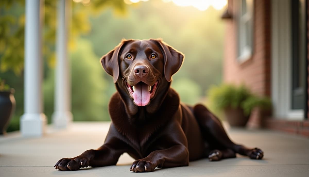 A dog on a walk — Dog Joint Pain in Huntsville AL