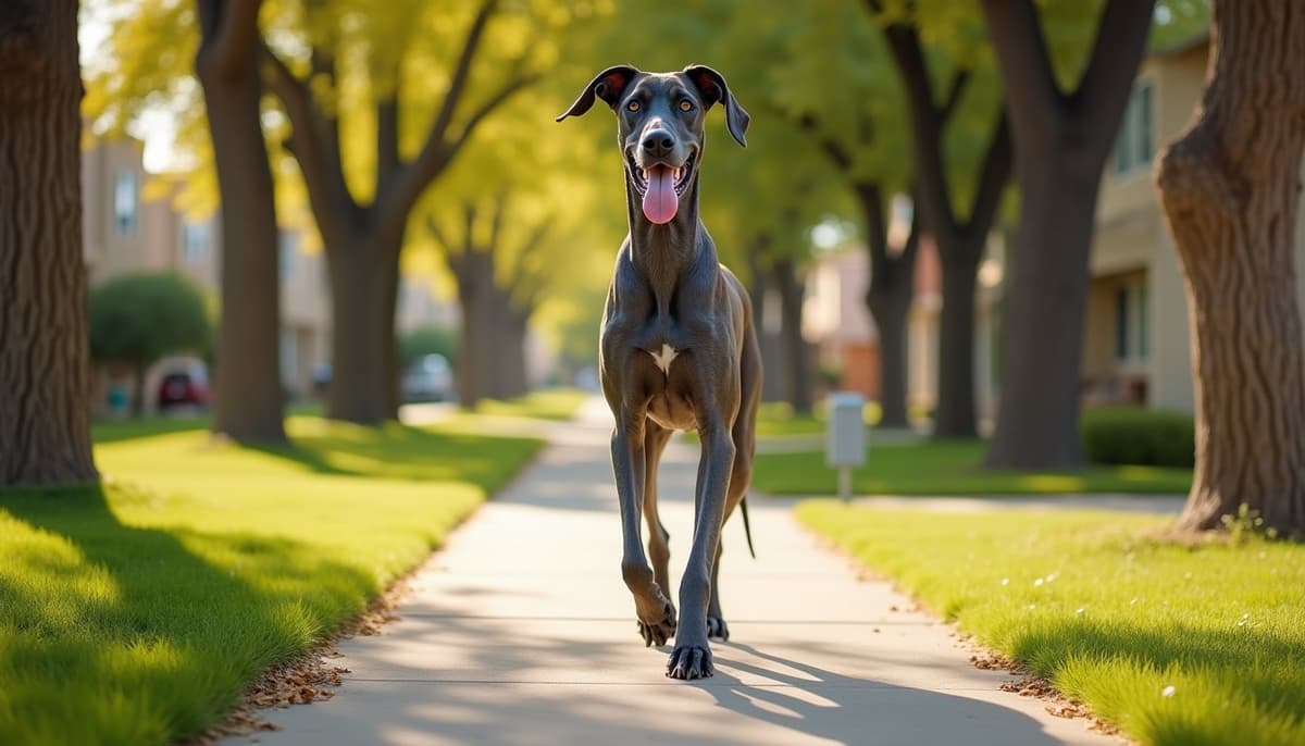 A dog on a walk — Dog Joint Pain in Las Cruces, NM
